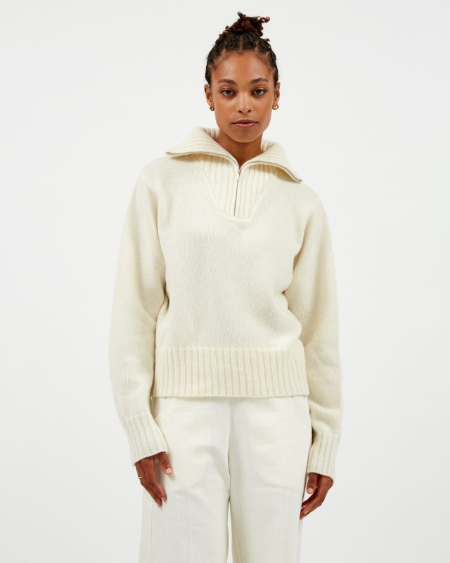 Scott Zip Knit Jumper