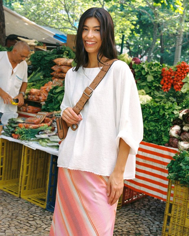 Moorea Top Linen