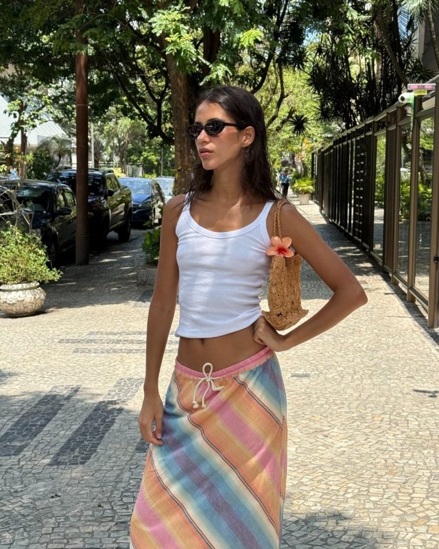 Praia Skirt Multicolor