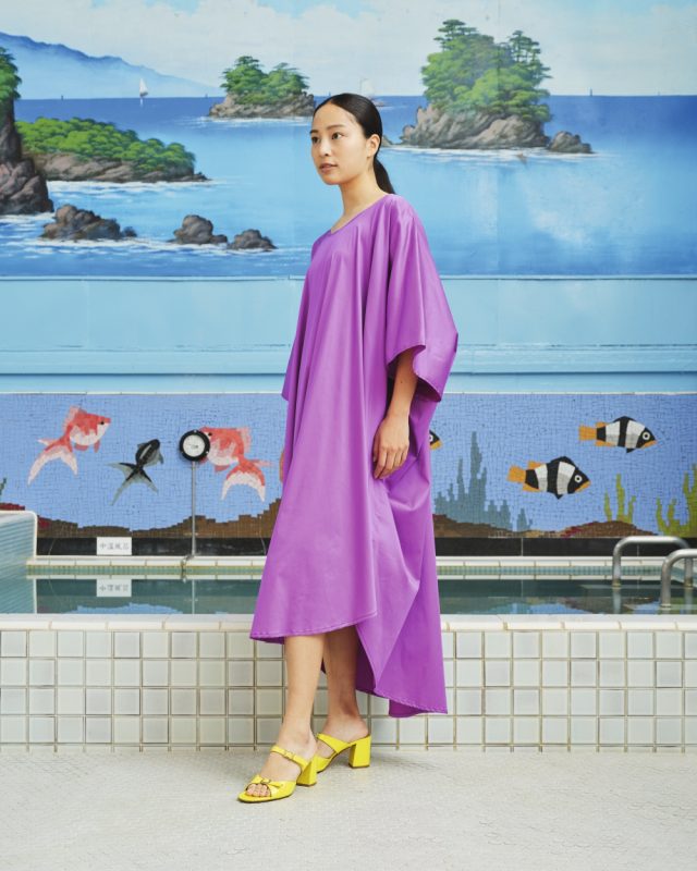 Nomad Dress Cotton Satin