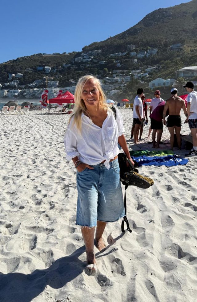 Sea Me Happy Fred shorts denim destressed indigo