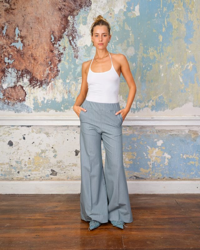 Super Woody Summer Casual Pin Striped